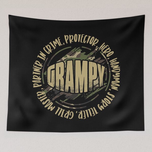 Item preview, Grampy Gift - Gift for Grampy Daddy Fathers Day Gift Camouflage designed and sold by nana1099.