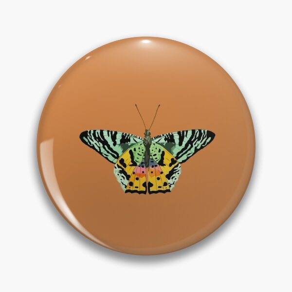 Item preview, Orange Colorful Butterfly Print designed and sold by Lydia Kelley.