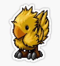 Pixelart Chocobo Sticker