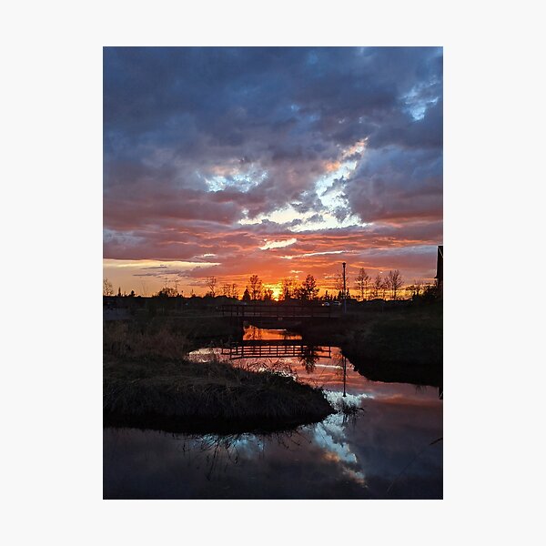 Item preview, Alberta Sunset designed and sold by AngelaStone-Art.
