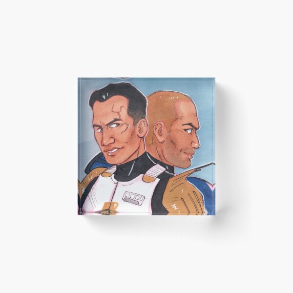 Item preview, Clone Bros Cody & Rex Back to Back SW TCW designed and sold by livielightyear.