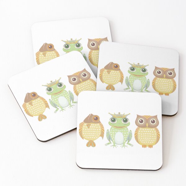 Item preview, Fish Frog Owl designed and sold by Jean Gregory Evans.