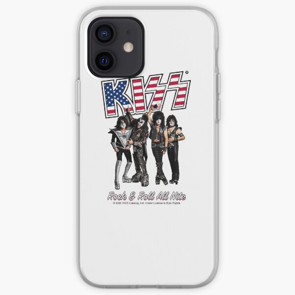 Kiss Rock and Roll all Night iPhone Soft Case