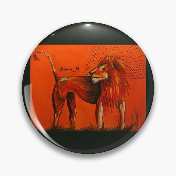 Item preview, The King Of The Jungle Handles The Human Condition With Grace designed and sold by Benjamin L.M..