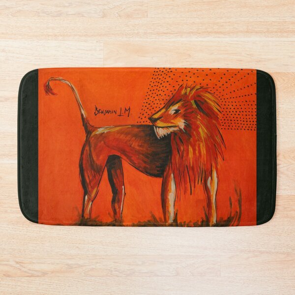 Item preview, The King Of The Jungle Handles The Human Condition With Grace designed and sold by Benjamin L.M..