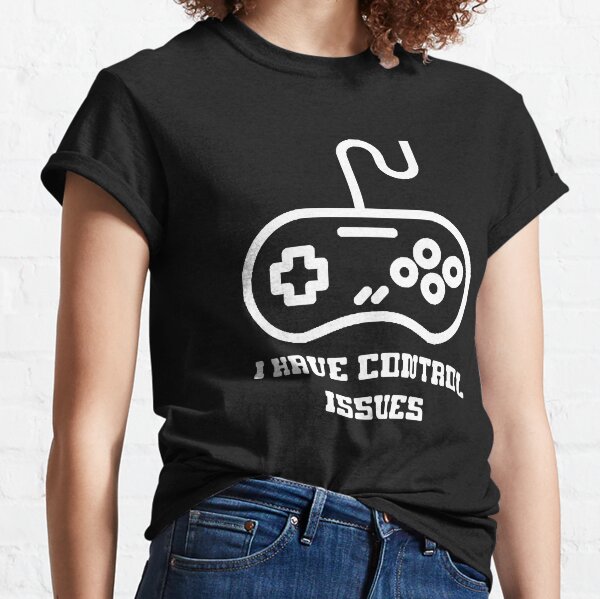 Playera control 2024 videojuego mujer