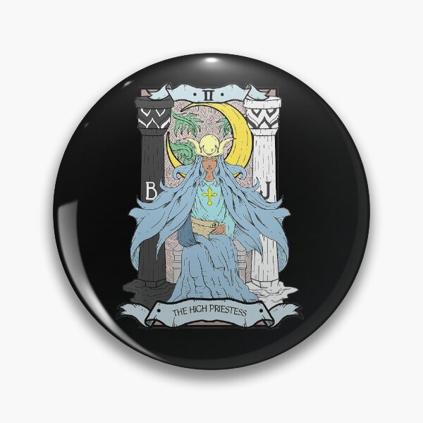 Item preview, Tarot Card The High Priestess II Occult Vintage Color designed and sold by Dezutterkenny.