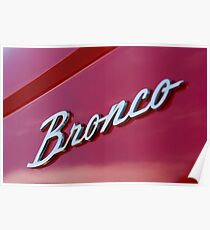 Bronco Poster