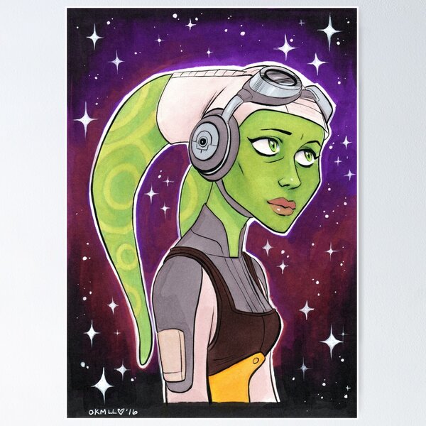 Artikelvorschau, Kapitän Hera - der beste Pilot in der Rebellion SWR SW entworfen und verkauft von livielightyear.