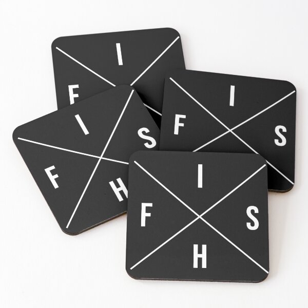 Item preview, Fish Geometric Shape designed and sold by Iyuda.