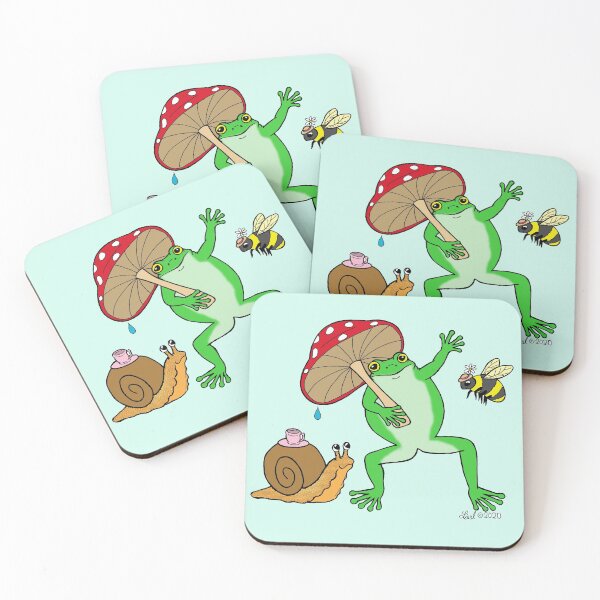 Item preview, Froggy's Garden Party designed and sold by sharkbait83.