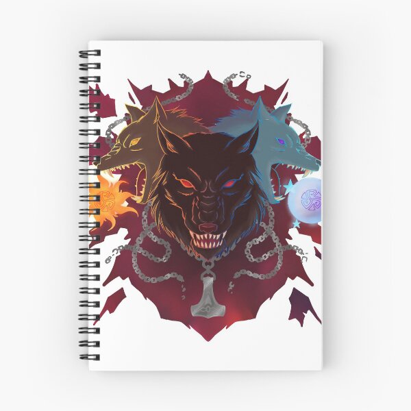 Item preview, Wolves of Ragnarok designed and sold by AmicableApparel.