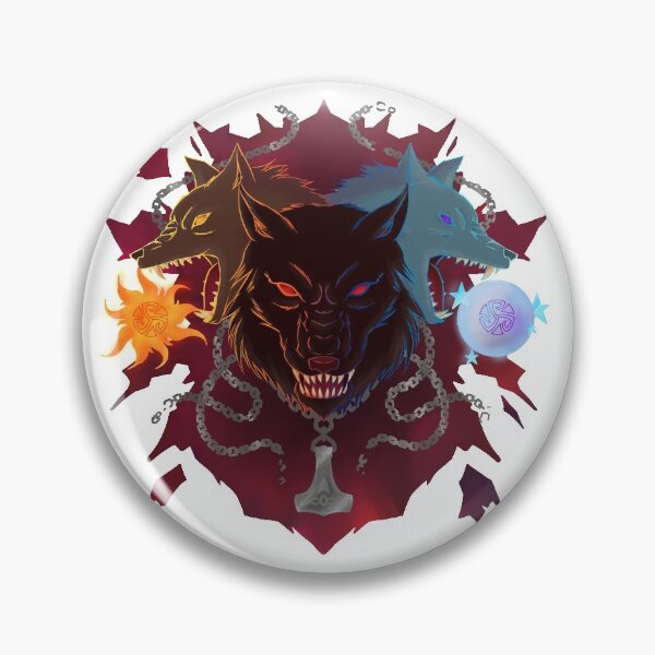 Item preview, Wolves of Ragnarok designed and sold by AmicableApparel.