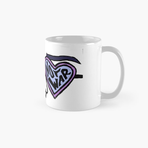 Item preview, Make Love Not War - Groovy Purple design -  designed and sold by sophiru.