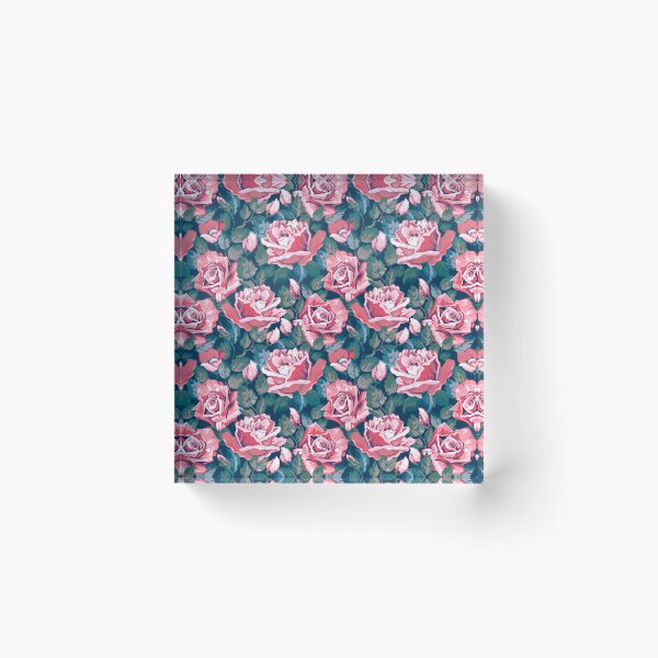 Item preview,  Pink Roses Floral Flower Pattern designed and sold by CallaStatements.