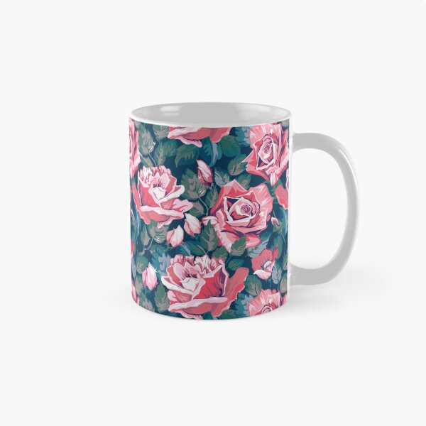 Item preview,  Pink Roses Floral Flower Pattern designed and sold by CallaStatements.