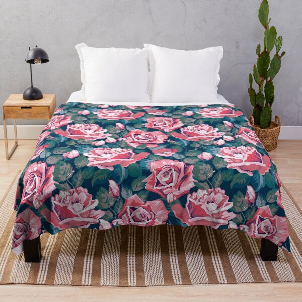 Item preview, Pink Roses Floral Flower Pattern designed and sold by CallaStatements.
