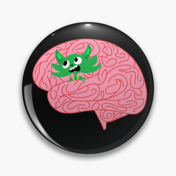 Item preview, The Gremlin in my brain designed and sold by abipinn.
