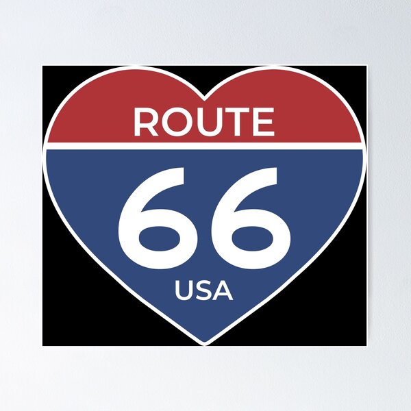 Item preview, Love Route 66 designed and sold by Kiwidom.
