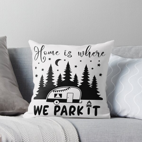 Item preview, Home is Where We Park it C-A-M-P-i-n-g Gift  designed and sold by PupnkittyMania ⭐⭐⭐⭐⭐.