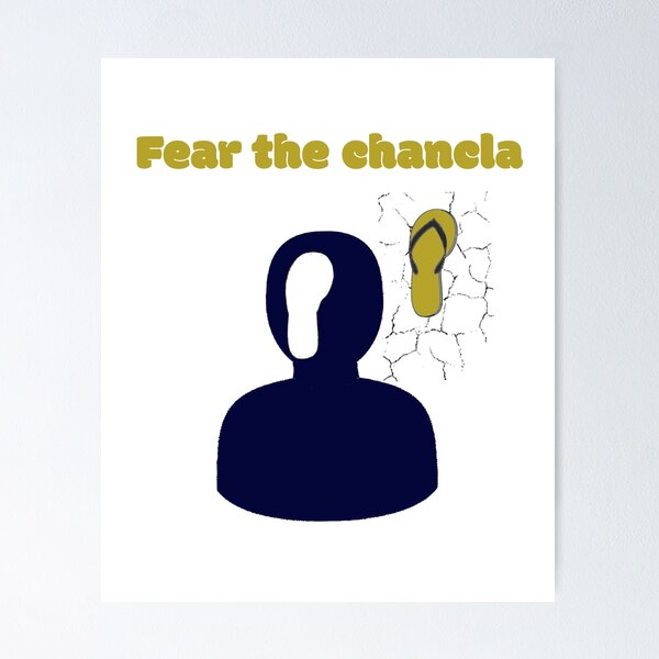 Item preview, Fear the chancla designed and sold by wojedapo.