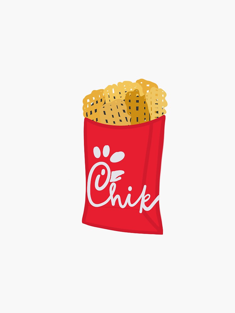 Waffle Fries Sticker Waffle Fries Sticker