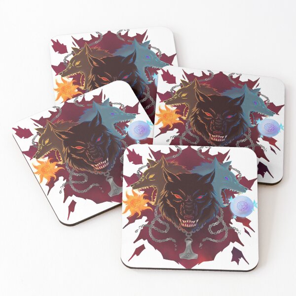 Item preview, Wolves of Ragnarok designed and sold by AmicableApparel.