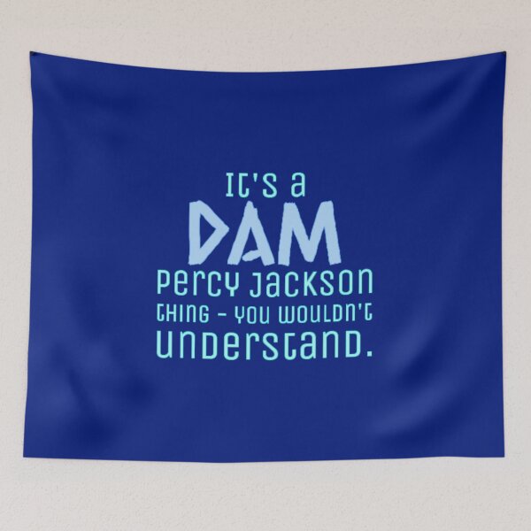 Item preview, It's a Dam Percy Jackson Thing Drawing designed and sold by lovebubbles5.