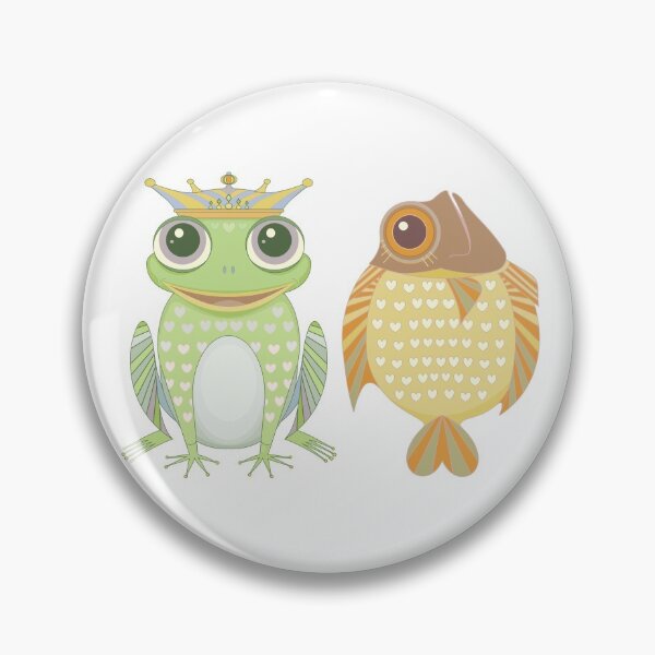 Item preview, Frog & Fish designed and sold by Jean Gregory Evans.