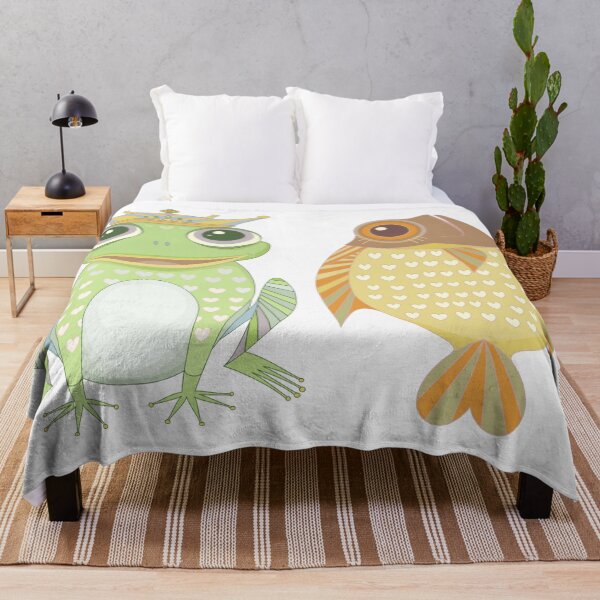Item preview, Frog & Fish designed and sold by Jean Gregory Evans.