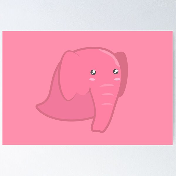Item preview, Pink Elephantom (pattern) designed and sold by animinimal.
