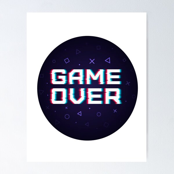 Item preview, Game over | Gamer designed and sold by Juaco.