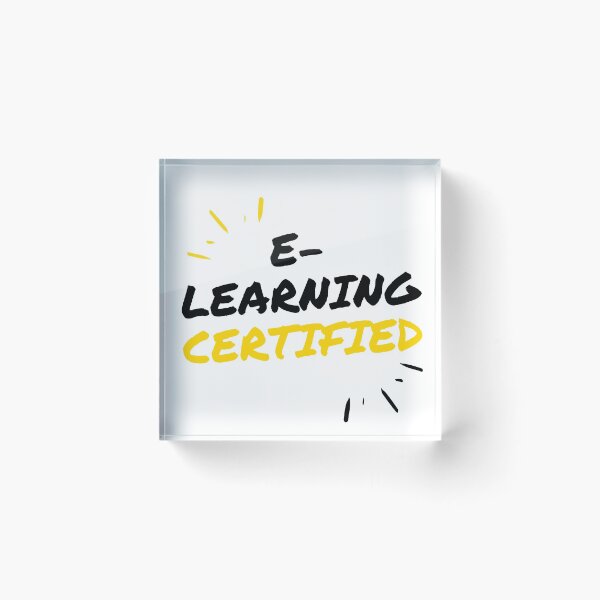 Item preview, E-Learning Certified designed and sold by Abidetheflow.