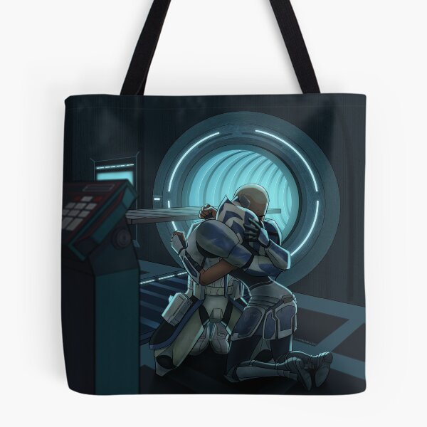 Item preview, RexSoka Rex and Ahsoka hug in the Medbay designed and sold by livielightyear.
