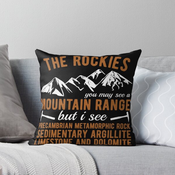 Item preview, The Rockies Funny Geologist Rock Types T shirt designed and sold by Dan66.