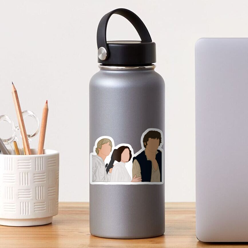 a new hope minimalist sticker Sticker