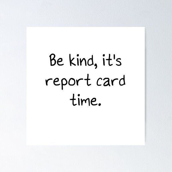 Item preview, Report card time designed and sold by comet555.