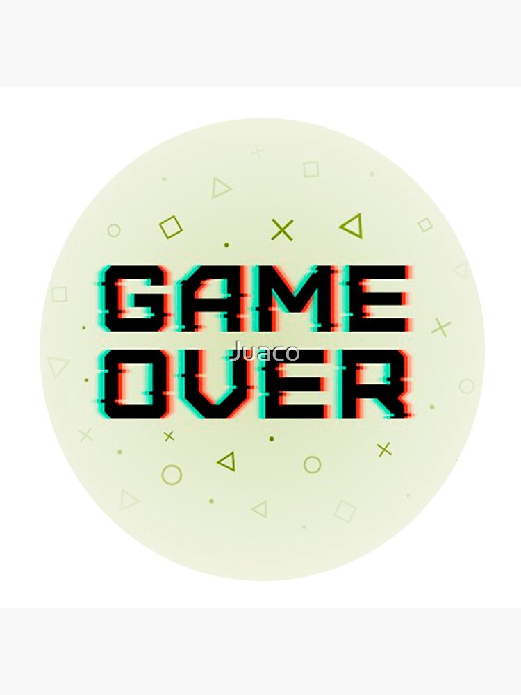 Thumbnail 4 of 4, Clock, Game over | Gamers designed and sold by Juaco.