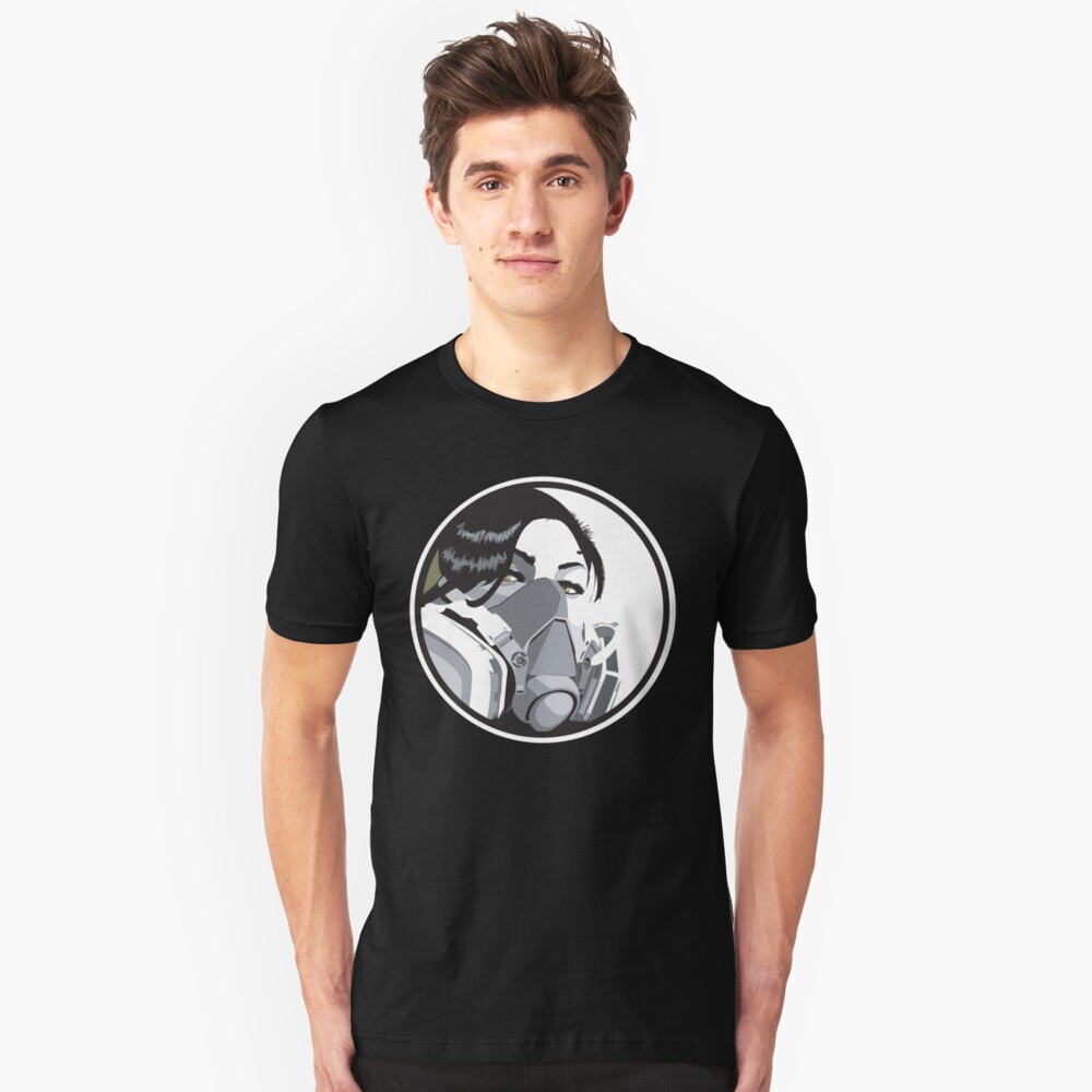 Graffiti mask Slim Fit T-Shirt