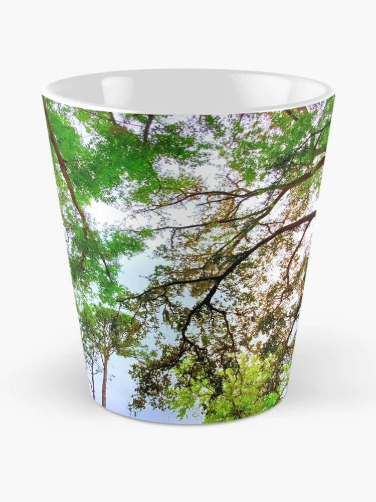 Thumbnail 2 of 4, Coffee Mug, Springtime Tree Canopy designed and sold by IgniteWithin.
