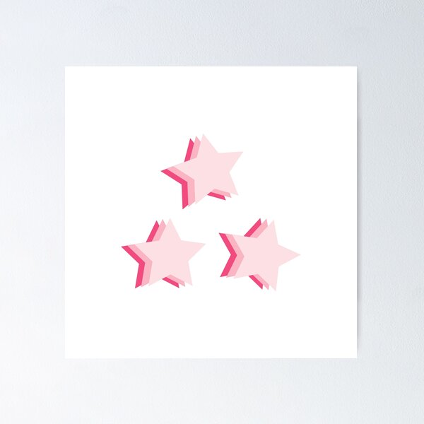 Item preview, Pink Stars designed and sold by Grace Brouillet.