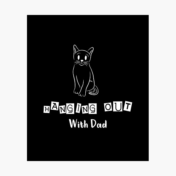 Item preview, Hanging Out With Dad designed and sold by ANAS MAATI.