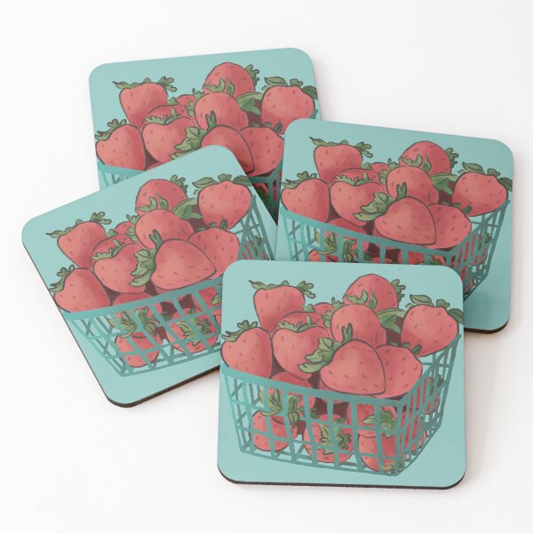 Item preview, Strawberries In Basket designed and sold by Emma Dreger.