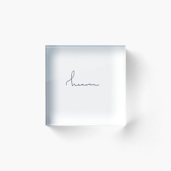 Item preview, Heaven Cursive Writing  designed and sold by vegantoaster.
