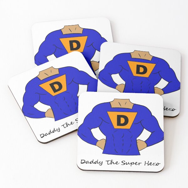 Item preview, Daddy The Super Hero Design designed and sold by ByJezie.