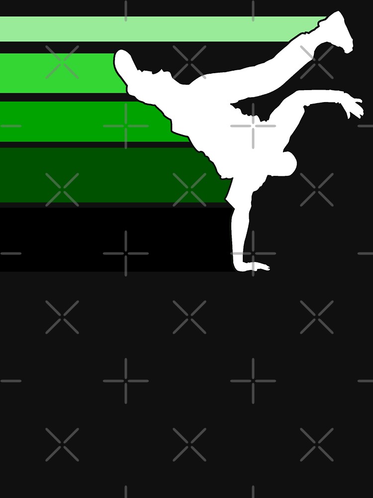 BBOY lines grn/wht by styleuniversal