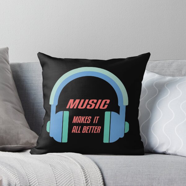 Item preview, Music Makes it All Better,Musical,Gifts;Headphone,Audio,Guitar,Dj designed and sold by Soufiane Choubed.