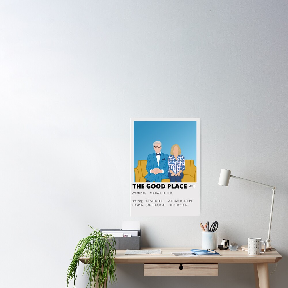 The Good Place Minimalist Poster Poster For Sale By Bella Correa Redbubble