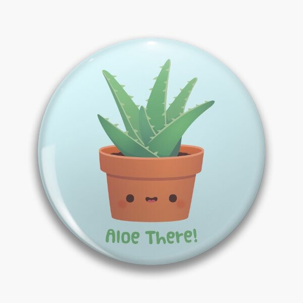 Item preview, Aloe There, Hello There, Cute Aloe Vera Pun designed and sold by rustydoodle.