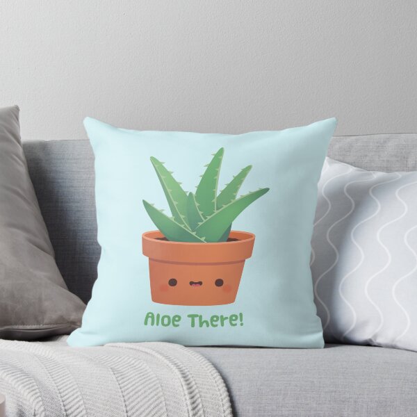 Item preview, Aloe There, Hello There, Cute Aloe Vera Pun designed and sold by rustydoodle.
